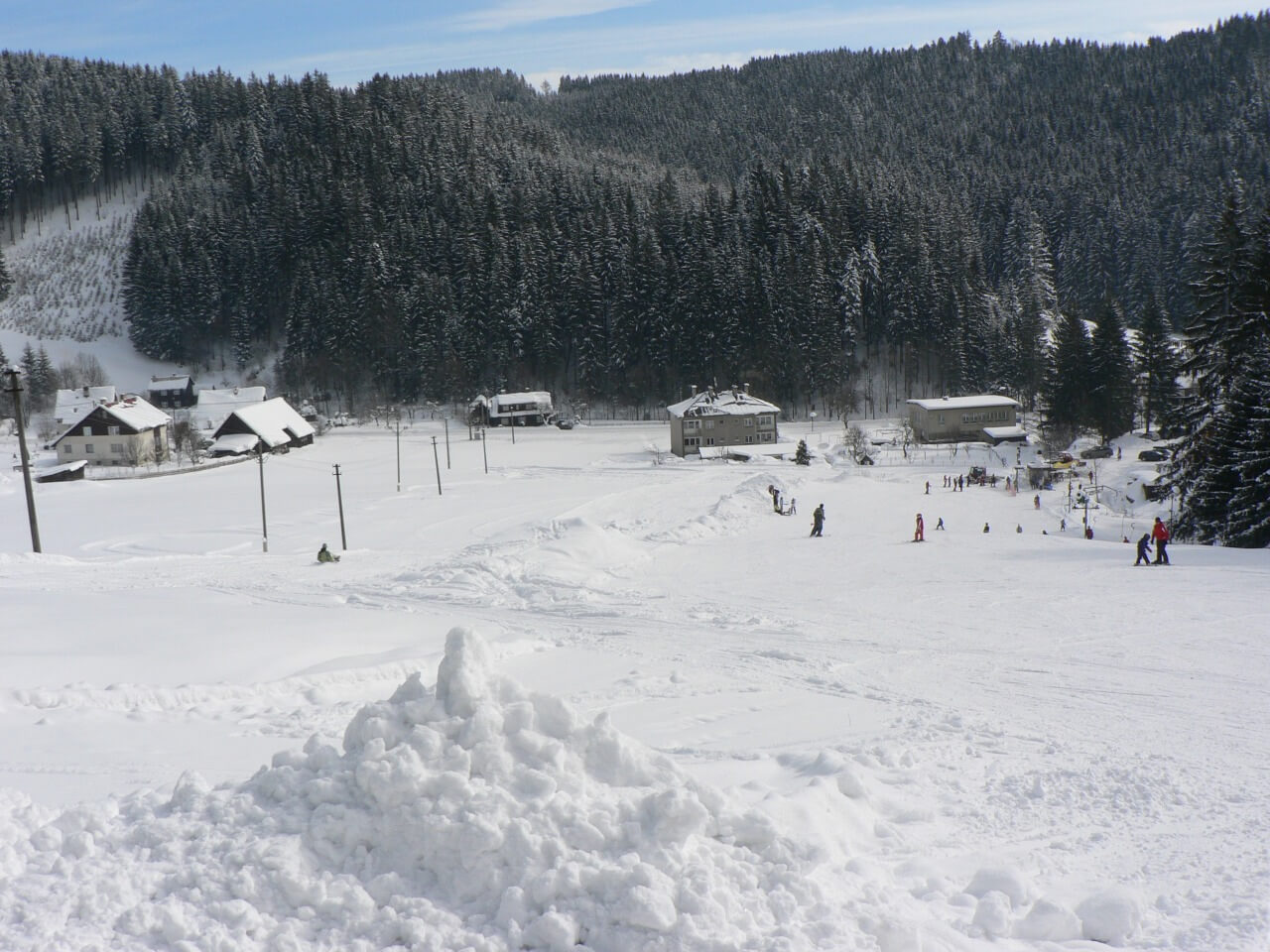 Ski areál Jezerné